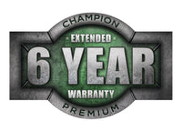 Champion PL15 Premium Extended Warranty Kit, 6-Year, Synthetic Oil — Part #300CBP6013