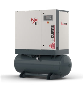 FS-Curtis NxB06 - 7.5hp Fixed Speed Rotary Screw Air Compressor, 60 Gallon Receiver Tank, Refrigerated Air Dryer, Pre-Filter