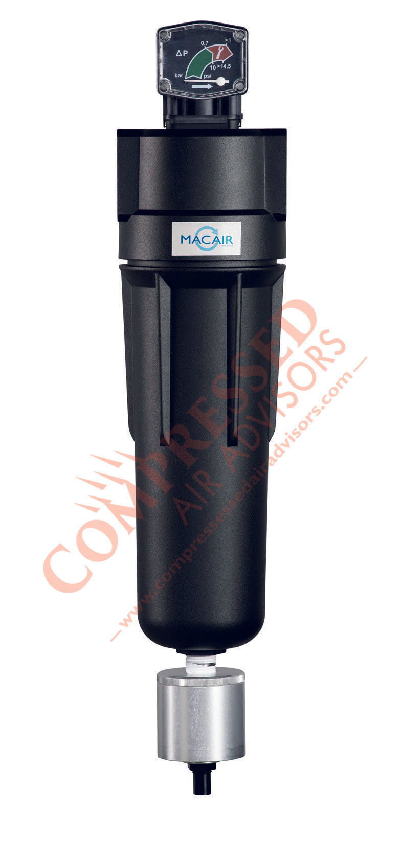 Macair H Series Filters 40 - 1200 SCFM