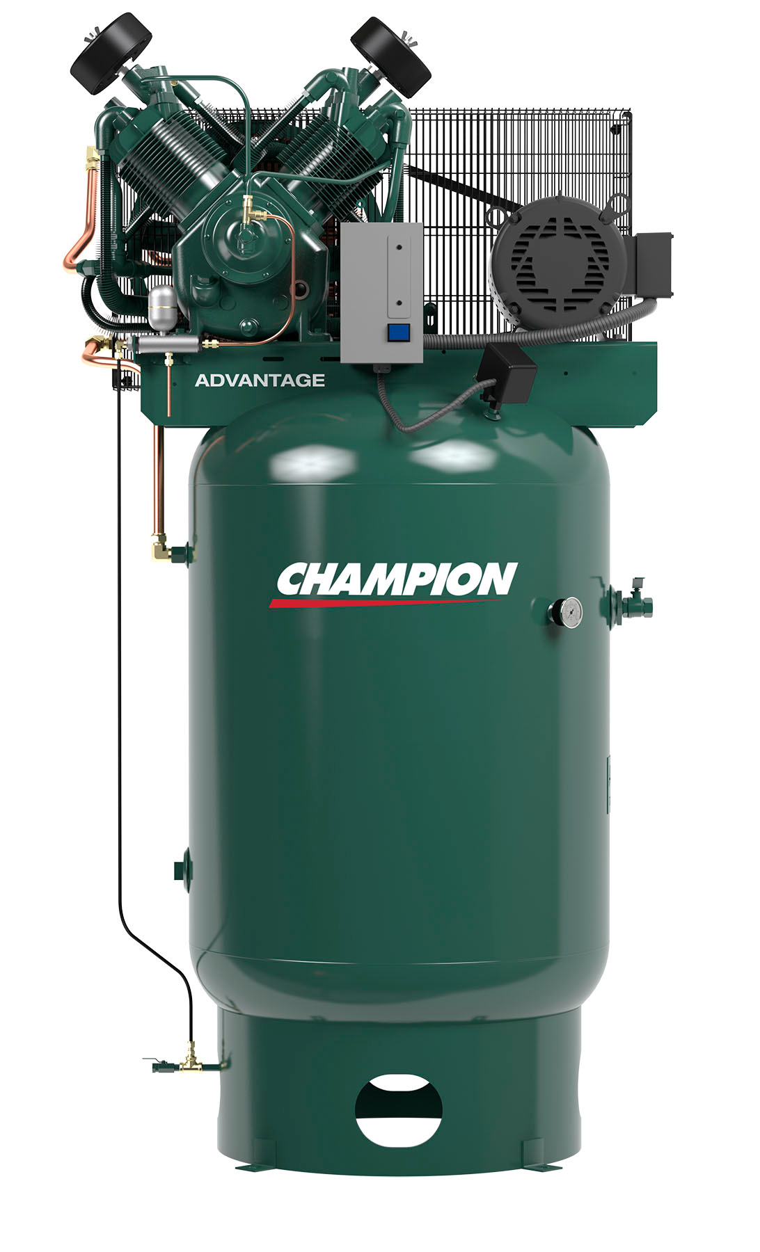 Tank Mounted Two Stage Reciprocating Air Compressor