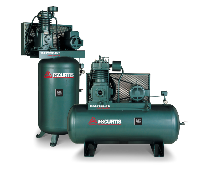 FS Curtis ML Series Heavy Duty Industrial Reciprocating Air Compressors