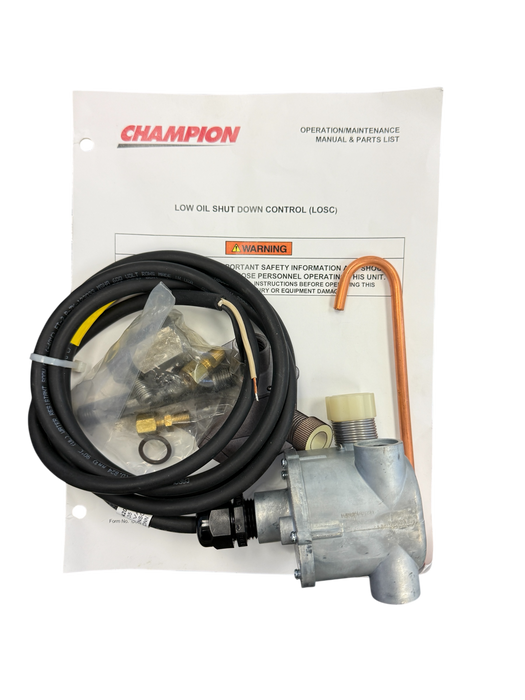 Champion CC1007125 Low Oil Safety Control (LOSC) Kit – NEMA 1-4 Enclosure | Fits R30, PL30, S40 Pumps