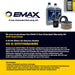 Optional EMAX EFKIT008AWBS warranty kit sold separately