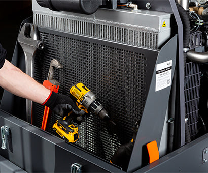 ELGi D185T4F Portable Diesel Air Compressor - 185 CFM at 100 PSI