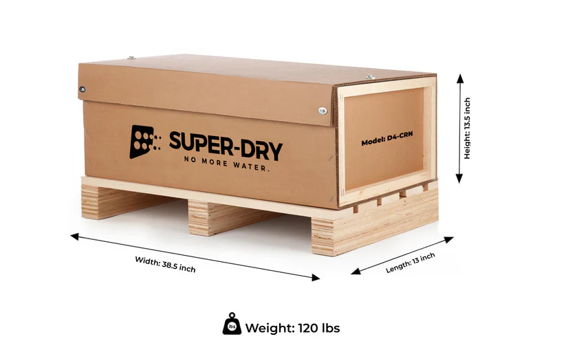 Super-Dry D-4 Desiccant Air Dryer – 3" NPT, 300 SCFM