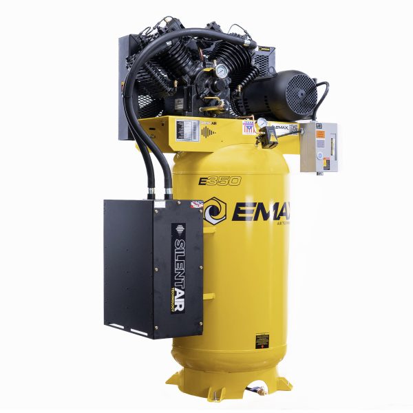 EMAX ES10V080V1 10 HP Silent Air | 38 CFM | 230V 1Ph | 80 Gal