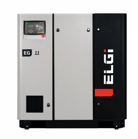 Elgi EG 18 Base Mount Oil-Injected Rotary Screw Air Compressor – 25 HP