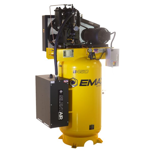 EMAX ESP05V080I1 5 HP Silent Air | 19 CFM | 230V 1Ph | 80 Gal