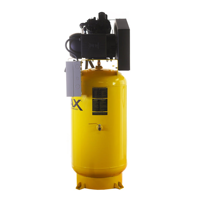 EMAX Silent Air ESS10V080V1 – 10 HP Two-Stage Reciprocating Air Compressor, 38 CFM @ 100 PSI, 80-Gallon Vertical Tank, 230V/1Ph