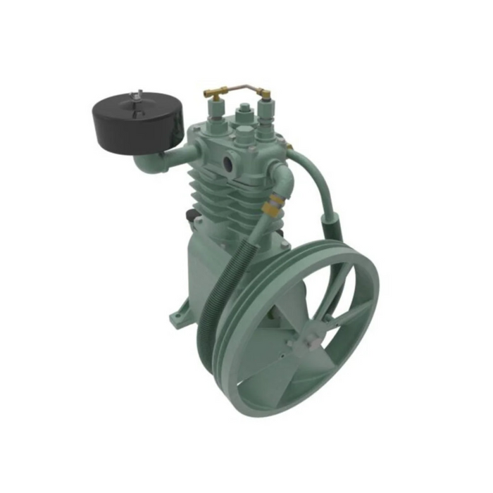 FS-Curtis FMLD96 D96 two-stage bare air compressor pump, 5-7.5 HP