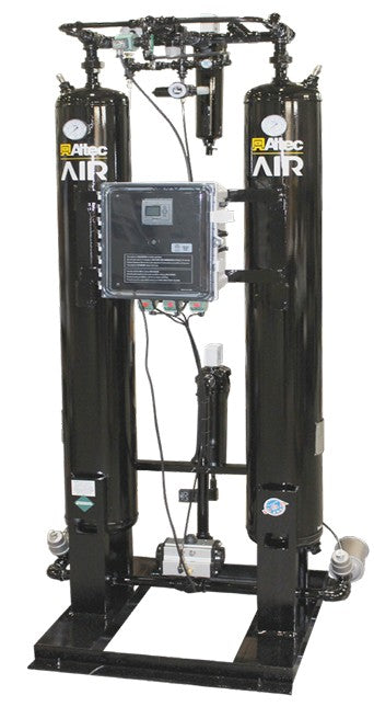 Altec HRL-250-1 Heatless Desiccant Air Dryer 250 SCFM | -40°F Dew Point | Made in the USA