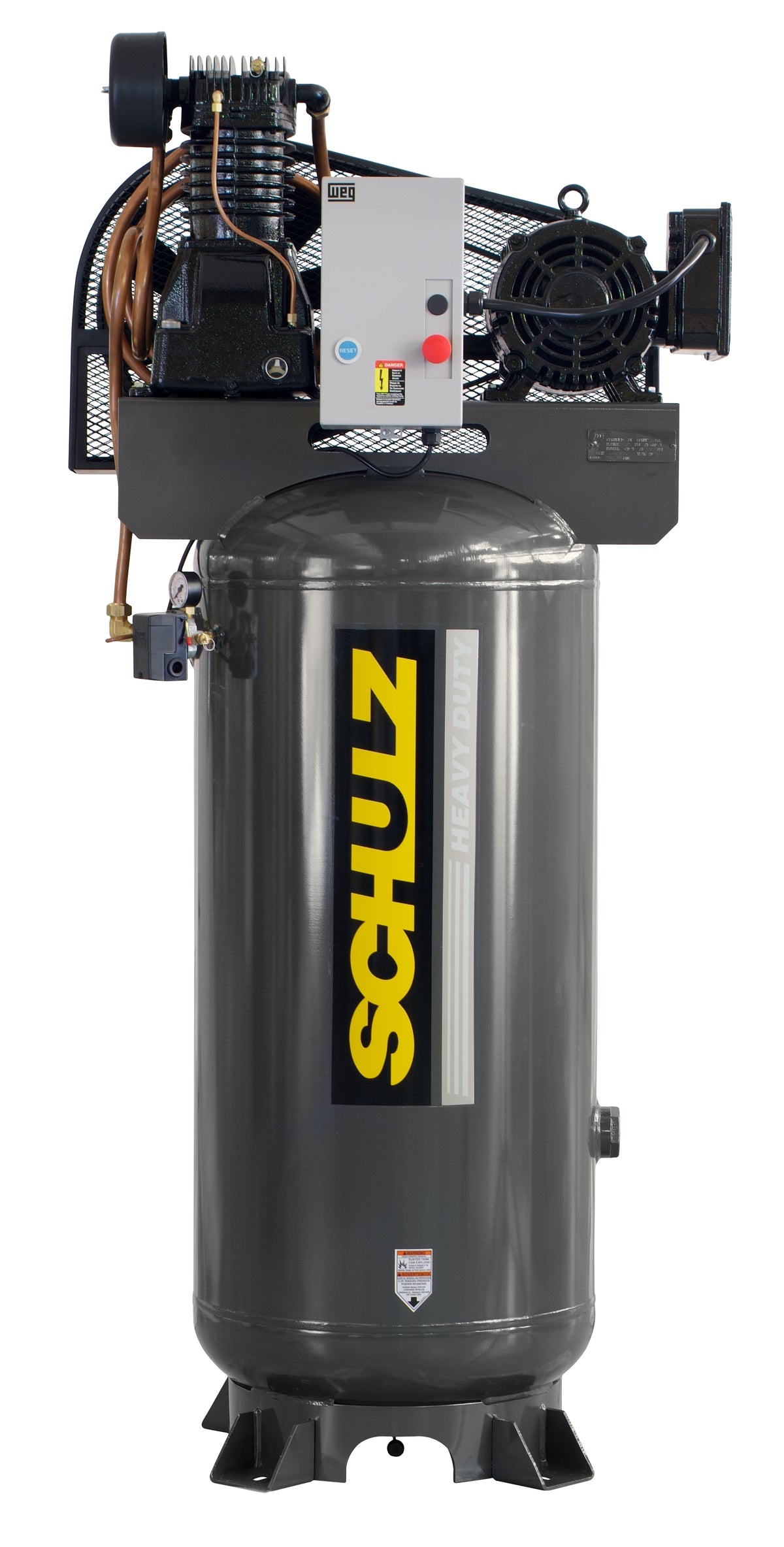 Schulz of America 580VL30X - 5hp Reciprocating Air Compressor, 80
