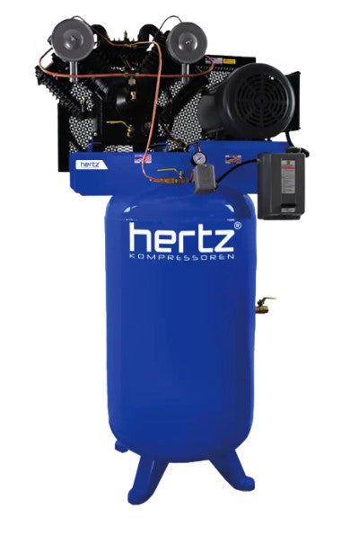 Hertz HPC 10 E — 10 HP Oil-Injected Silent Reciprocating Air Compressor, 38 CFM
