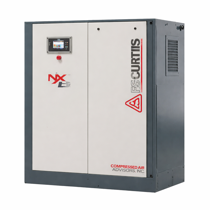 FS-Curtis NxB30 - 40hp Fixed Speed Rotary Screw Air Compressor, Base Mounted, 10 Year NxGen Warranty Available