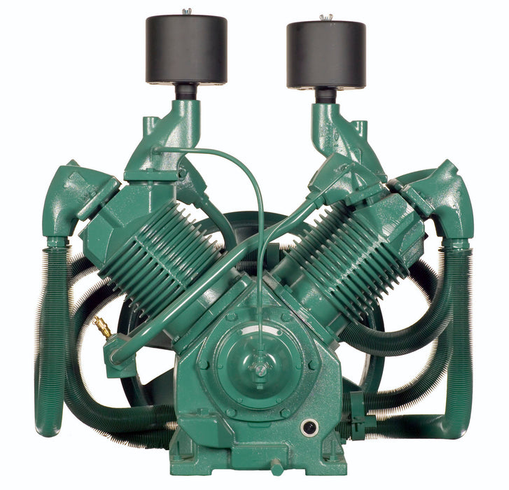 Champion HR20D-24 – Duplex 20 HP (2× R-70 Pumps) Two-Stage Reciprocating Air Compressor | 240-Gallon Horizontal Tank