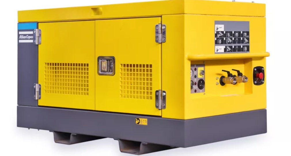 110 CFM Compressor with Kubota Engine – Atlas Copco U110