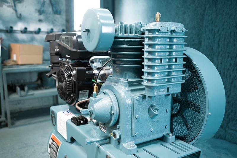 Saylor-Beall UL-753 14 HP Kohler Gas Powered Splash Lubricated Air Compressor,  18.8 CFM @ 175 PSI