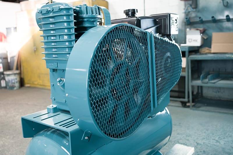 Saylor-Beall UL-753 14 HP Kohler Gas Powered Splash Lubricated Air Compressor,  18.8 CFM @ 175 PSI