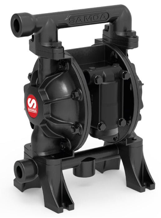 Samoa UP05 1/2" Ported Aluminum Air Operated Diaphragm Pump