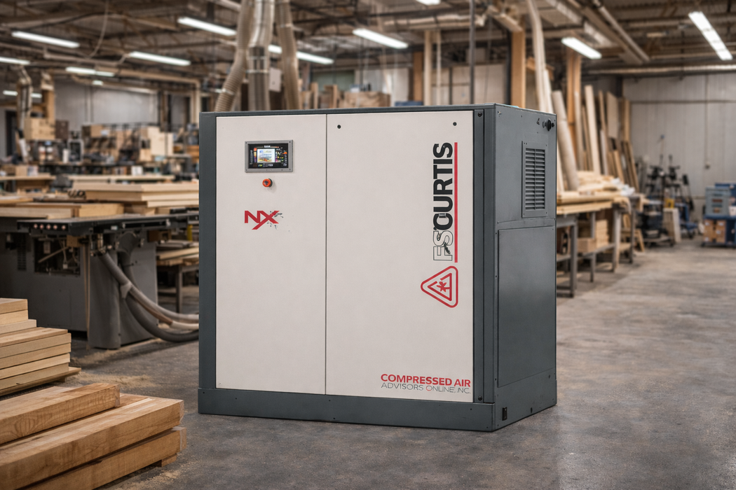 FS-Curtis NxB30 - 40hp Fixed Speed Rotary Screw Air Compressor, Base Mounted, 10 Year NxGen Warranty Available
