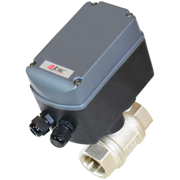 JORC AIR-SAVER-LS 1-inch motorized ball valve with internal relay