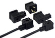 JORC DIN Connectors and Form B-to-A Adapter for Drains — manufacturer guide illustration