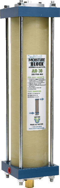 Van Air Systems Moisture Block AD-30 - 30 CFM Desiccant Air Dryer, PN ...