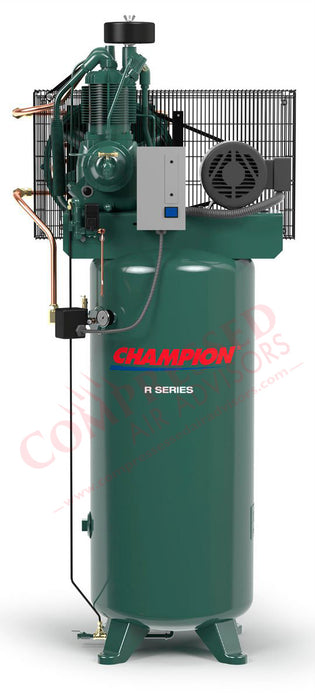Champion VR3F-6 – 3 HP Two-Stage Reciprocating Air Compressor | 60-Gallon Vertical Tank