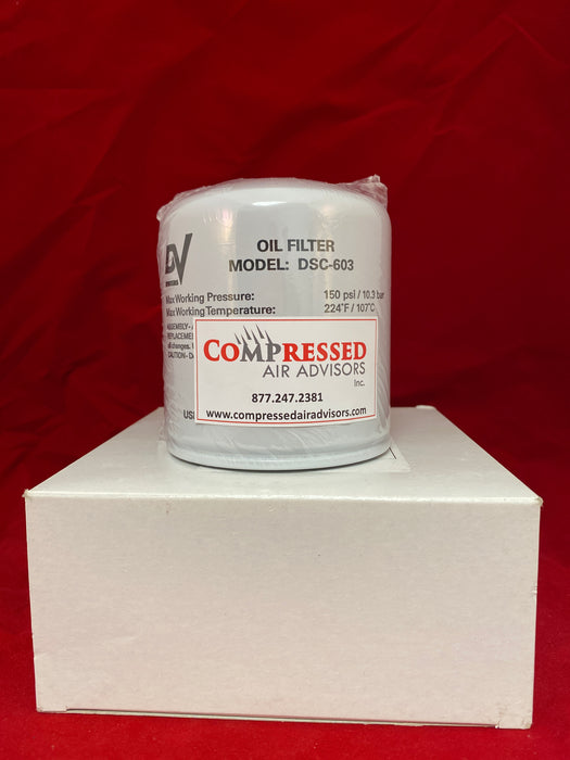 DV Systems - OEM, Oil Filter, PN: DSC-603
