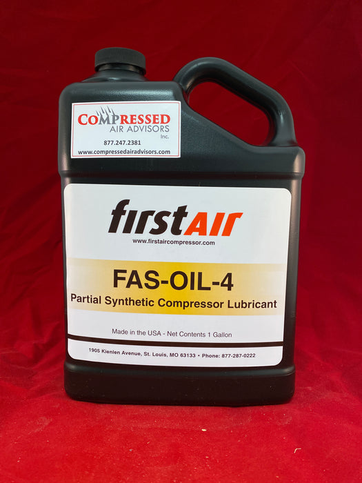 First Air FAS-OIL-4 OEM Partially Synthetic Lubricant - 1 Gallon