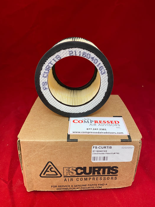 FS-Curtis Nx 4-15, Air Filter Element, PN: 2116040163