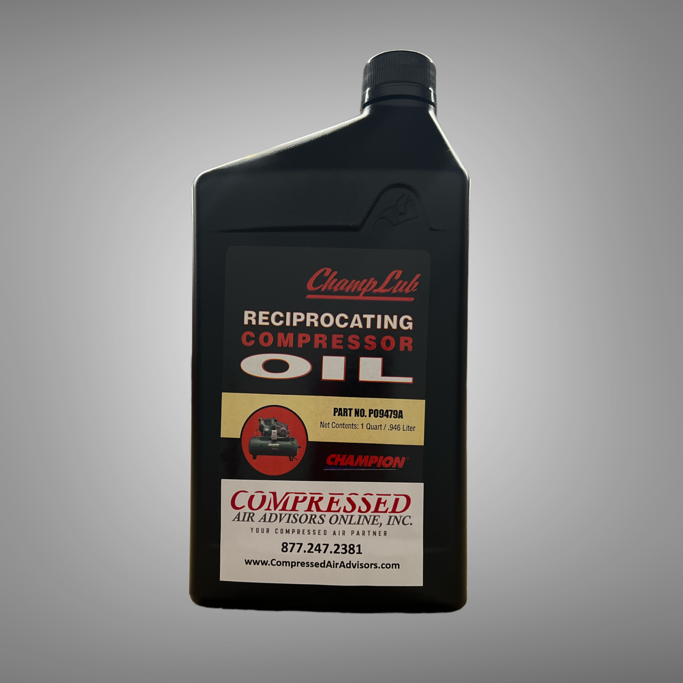Champion P09479A Reciprocating Air Compressor Oil 1 Quart
