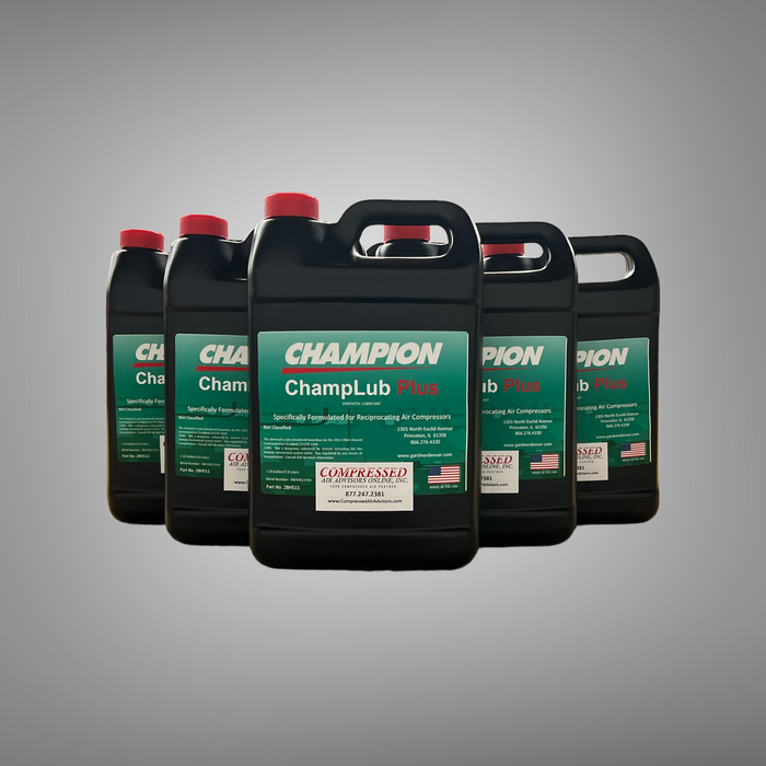 ChampLub Synthetic Plus - SyntheticAir Compressor Lubricant - 1 Case (6 Gallons) PN: 28H511-CS