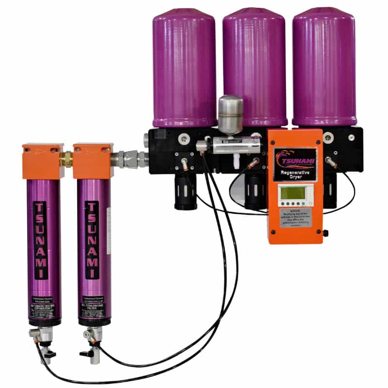 Tsunami 15 hp Regenerative Dryer 60 CFM System PN: 21999-0715