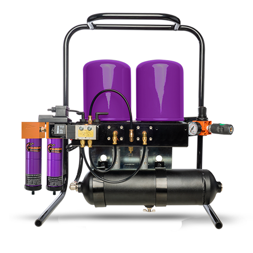 Tsunami Portable Pure-5T Regenerative Desiccant Dryer - 15 CFM (5HP) with Tank -120V, PN: 21999-1100
