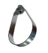 Champion / Infinity Quick-Lock Aluminum Piping -Bracket,Hanging - Teardrop 20mm/each , PN: C90820-20-TD