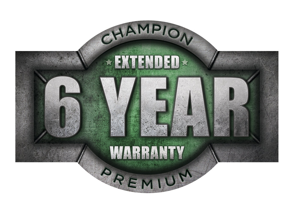 Champion R70 Premium Extended Warranty Kit, 6-Year, Synthetic Oil — Part #308CAP6013