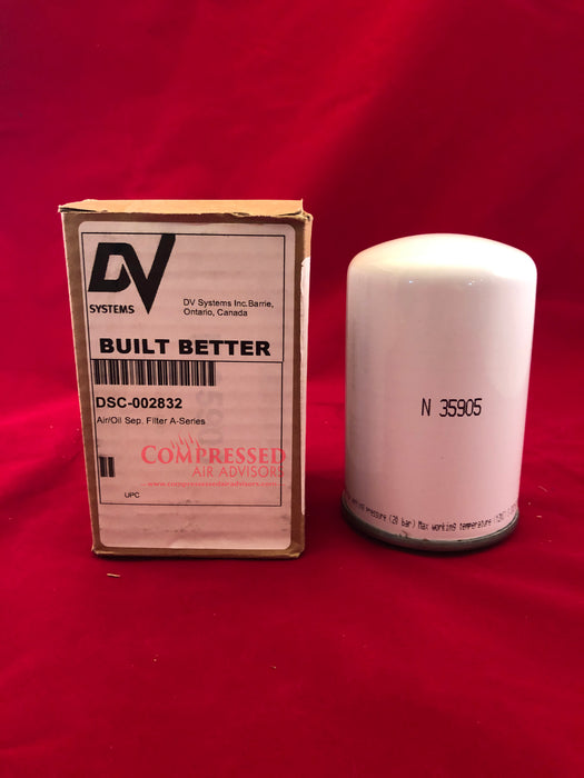 DV Systems - Air- Oil Separator Model DSC-002832