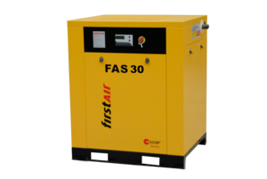 FirstAir FAS183 - 25hp Base Mounted Rotary Screw Air Compressor, 98 CFM @ 150 PSI, 460V/3Ph