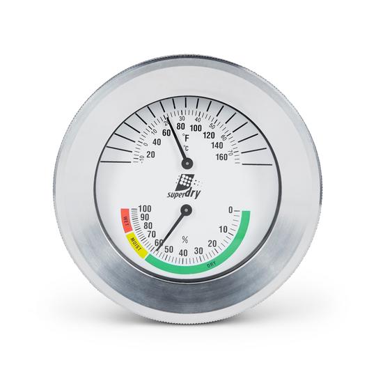 Super-Dry HGT 1/4 – Humidity Temperature Gauge