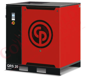 Chicago Pneumatic QRS Rotary Screw Air Compressor Right Side View