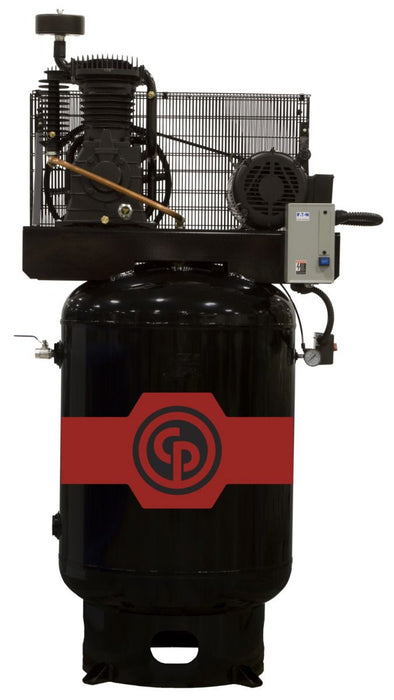 Chicago Pneumatic -  RCP-C10123V Premium - 10hp Reciprocating Air Compressor, 120 Gallon Vertical Air Receiver, 35 CFM @ 175 PSI, 230V/3Ph, PN: 8090300842