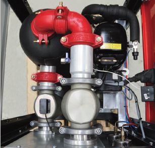 Keltec KRAD-150 - 150 CFM Non-Cycling Refrigerated Air Dryer, Internal Filtration down to .01 Micron, 230V/1Ph