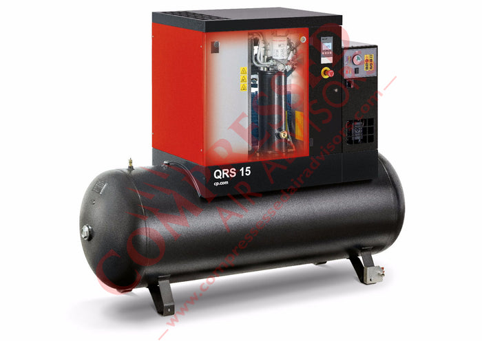 Chicago Pneumatic QRS 15D – 15 HP Rotary Screw Compressor with