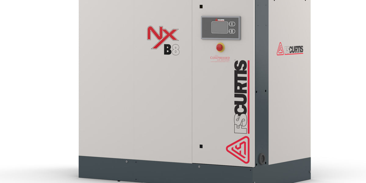 FS-Curtis NXB08 10 HP Rotary Screw Compressor w/ Dryer